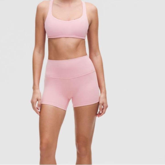 Lululemon Align High-Rise Short 4" size 2 pink - Picture 6 of 7